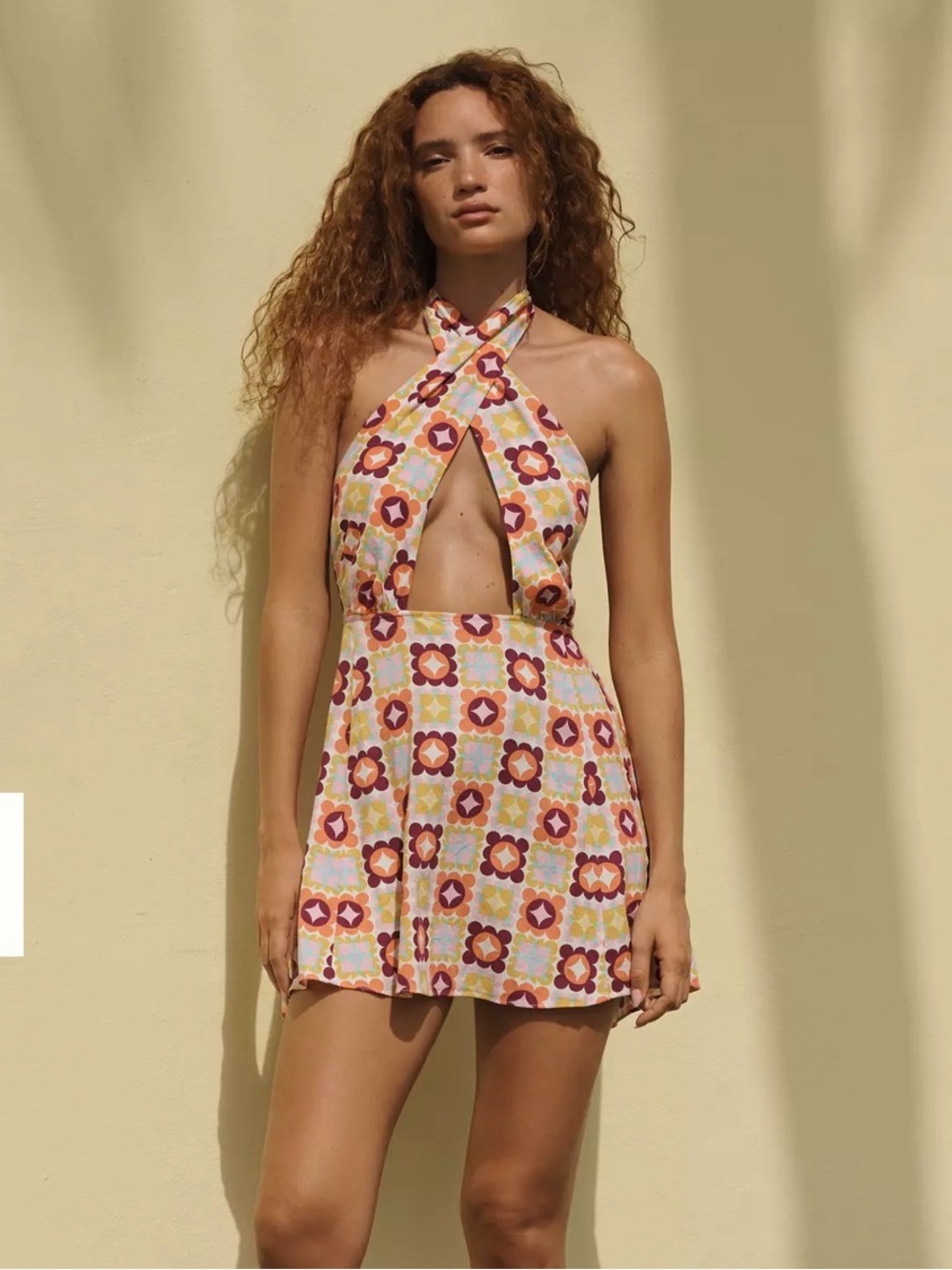 NWT. Anthropologie Celandine x Holly Clarke Cut-Out Mini Dress Size M and Size L